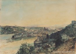 Uitzicht op Passau