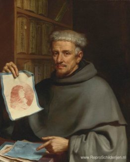 Portret van Fra Bonaventura Bisi, genaamd 'Il Pittorino'