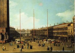 Piazza San Marco, kijkend naar San Geminiano