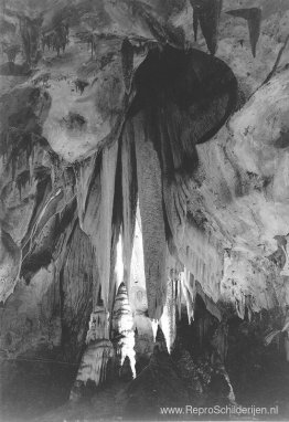 Onyxgordijnen in de Papoose Room, Carlsbad Caverns