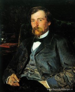 Portret van de kunstenaar Illarion Mikhailovich Pryanishikov