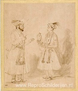 Sjah Jahan en Dara Shikoh