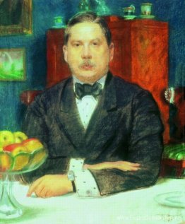 Portret van Konstantin Somov