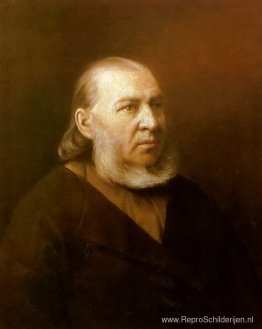 Portret van Sergei Timofejevitsj Aksakov