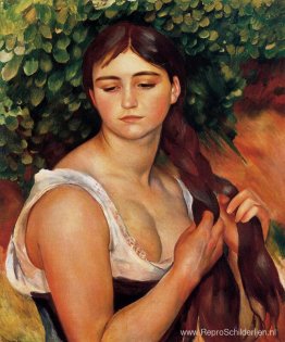 De vlecht (Suzanne Valadon)