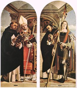 Sts Thomas van Aquino en Flavian, Sts Peter de Martelaar en Vitu