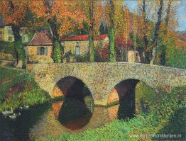 De brug in Labastide du Vert