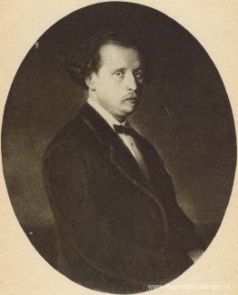 Portret van Nikolai Rubinstein