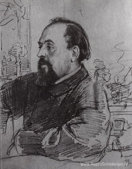 Portret van S. Mamontov