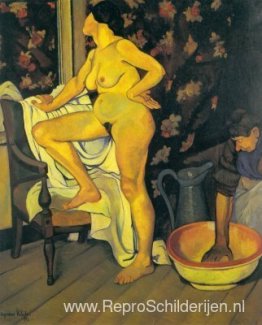 Vrouw à la Toilette