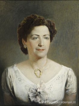 Portret van Eugenia, echtgenote van Kleomenis Tsitsaras