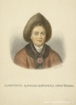 Van portret van Margaret Alekseevny