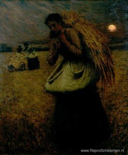 Het vallen van de avond (De Gleaners)