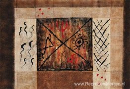 Zonder titel (Tribal Abstract)