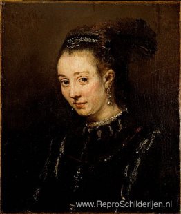 Portret van een jonge vrouw