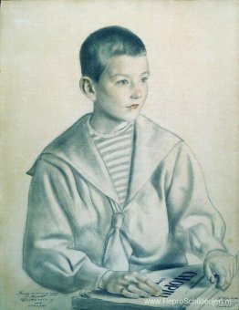 Portret van Mitja Sjostakovitsj