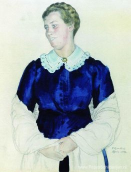 Portret van Elizabeth Michajlovna Botkina