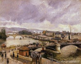 De Pont Boieldieu, Rouen, regeneffect