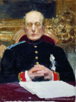 Portret van Konstantin Petrovich Pobedonostsev