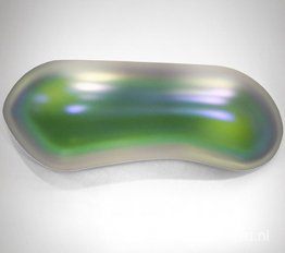 Ovale smelt Glo-Pod (iriserend groen)