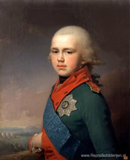 Portret van groothertog Konstantin Pavlovich