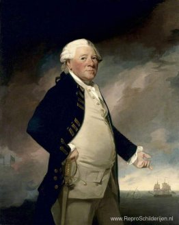 Vice-admiraal Sir Hyde Parker (1714-1782)