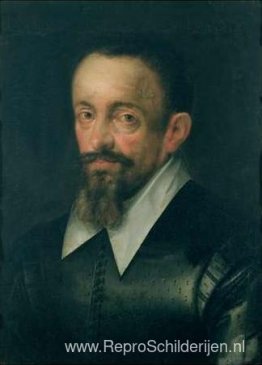 Portret van een man, mogelijk Johannes Kepler