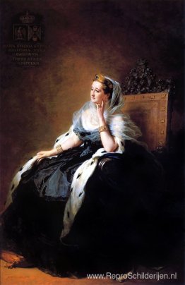 Portret van Eugénie, keizerin van de Fransen