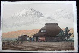 Mount Fuji vanuit Narusawa in de herfst