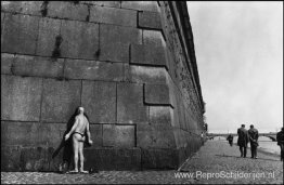 Peter en Paul's fort aan de rivier de Neva, Leningrad