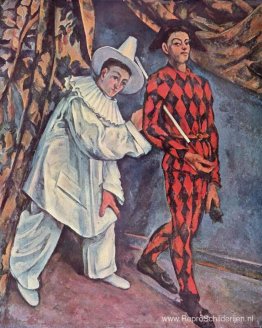 Pierrot en Harlekijn (Mardi Gras)