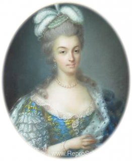 Portret van Marie-Antoinette