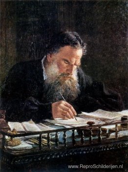 Portret van Leo Tolstoj