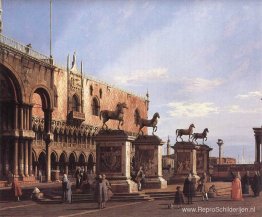 Capriccio: De paarden van San Marco op de Piazzetta