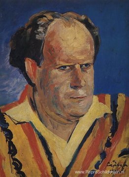 Portret van filmregisseur Sergei Eisenstein