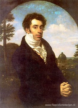 Portret van prins Aleksandr Michajlovitsj Golitsyn