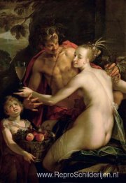 Bacchus, Ceres en Amor