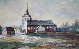 De kerk van Preux-au-Bois