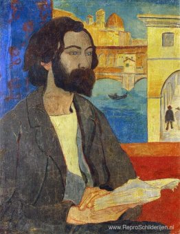 Portret van Emile Bernard in Florence