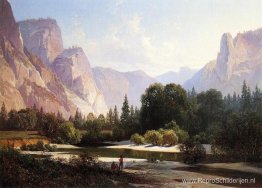 Piute-indianen in Yosemite Valley