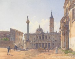 De basiliek van Santa Maria Maggiore in Rome