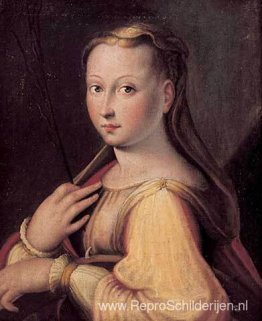 Sint-Catharina van Alexandrië (vermoedelijk zelfportret)