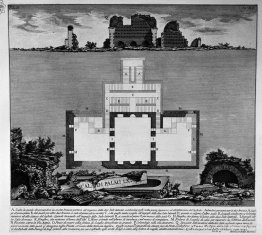 De Romeinse oudheden, t. 2, Bord XL. Uitzicht op de oudste besta