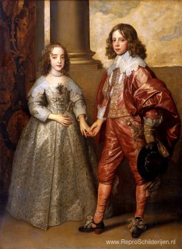 Willem II, Prins van Oranje en Prinses Henrietta Mary Stuart, do