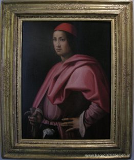 Portret van een heer uit Florence