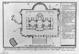 De Romeinse oudheden, t. 1, Plaat XXVII. "Thermen van Titus" (ei