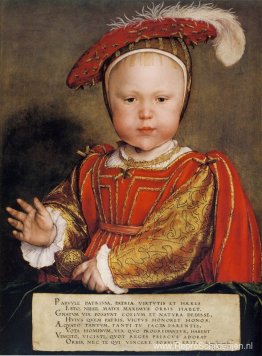 Portret van Edward VI als kind