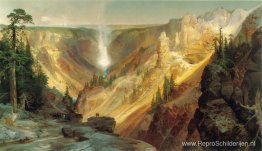 De Grand Canyon van de Yellowstone