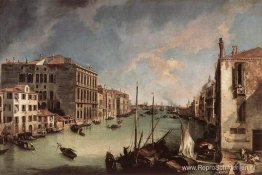 Canal Grande, kijkend naar het oosten vanaf Campo San Vio