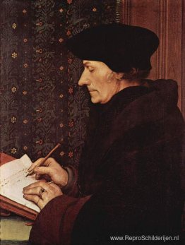 Portret van Desiderius Erasmus